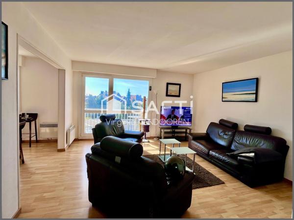 Coup de cœur – Bel appartement 3 chambres - balcon - garage