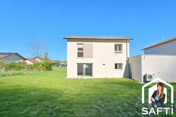 Maison neuve T4 de 90 m² + garage – Terrain de 622 m²