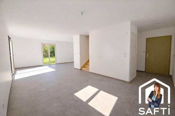 Maison neuve T4 de 90 m² + garage – Terrain de 622 m²