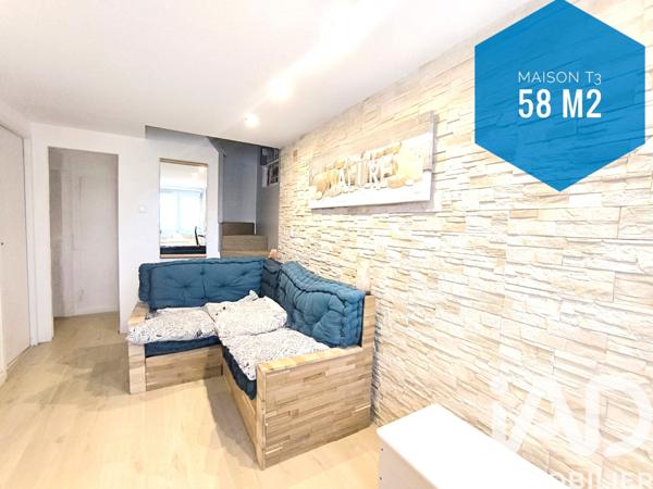 Maison à vendre 3 pièces 58 m² Villars