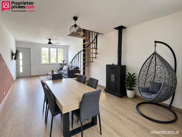 Maison rénovcée - 4 chambres - jardin - 100 m2