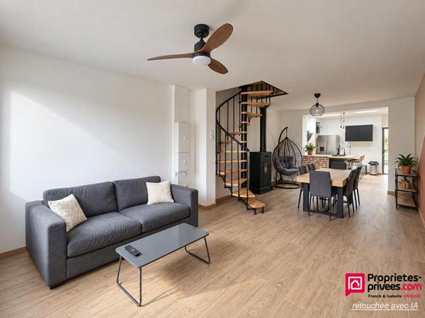 Maison rénovcée - 4 chambres - jardin - 100 m2