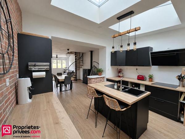 Maison rénovcée - 4 chambres - jardin - 100 m2