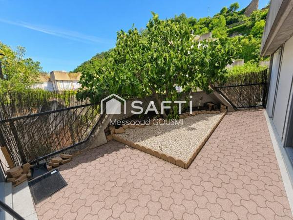 GIVORS CENTRE – T2 de 53 m² avec grande terrasse, cave et toutes commodités à pied