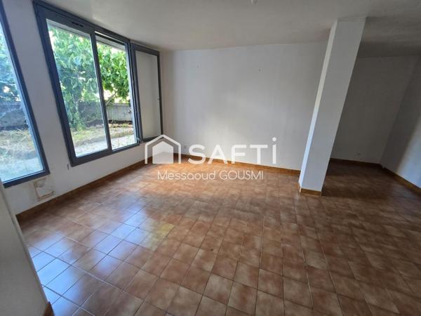 GIVORS CENTRE – T2 de 53 m² avec grande terrasse, cave et toutes commodités à pied