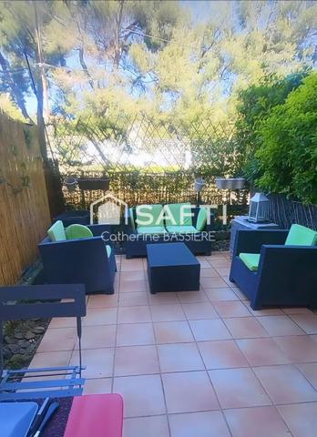 Charmant studio en rez-de-jardin – Pin Rolland, plage à pied