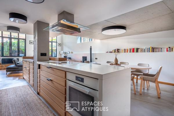Loft en duplex avec terrasse