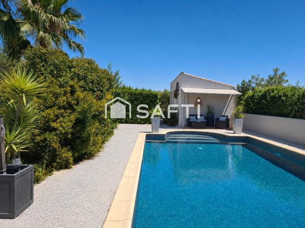 Belle villa, avec 4 chambres d'hôtes, 270m2, 1360m2