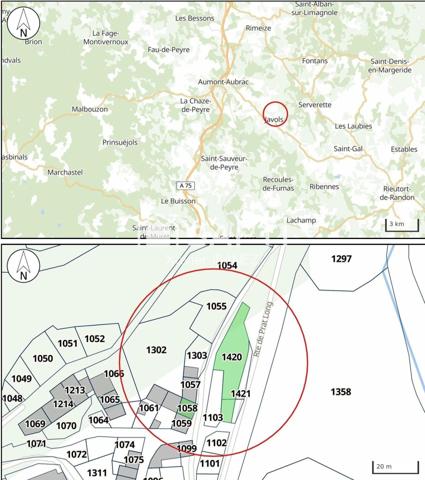 Maison à rénover de 64 m² Javols (Peyre en Aubrac)