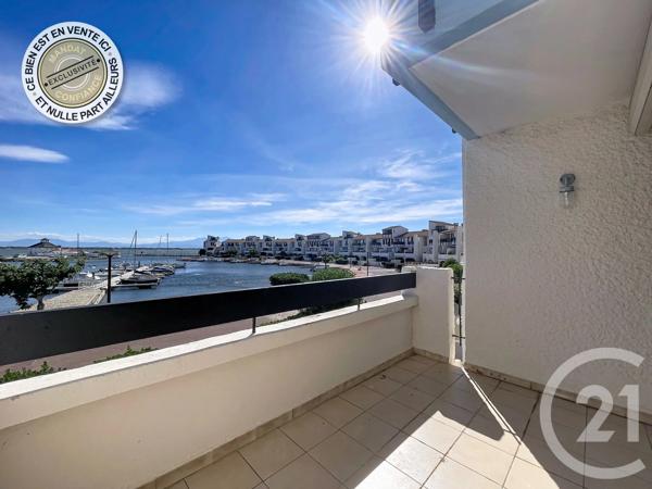 Appartement T2 à vendre  2 pièces - 34,77 m 2   LE BARCARES  - 66