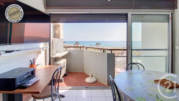 Appartement T2 à vendre  2 pièces - 34,77 m 2   LE BARCARES  - 66