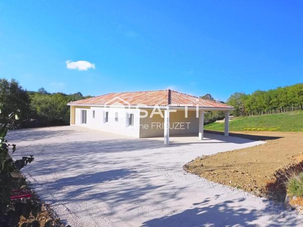 Maison de plain-pied construite en 2025
