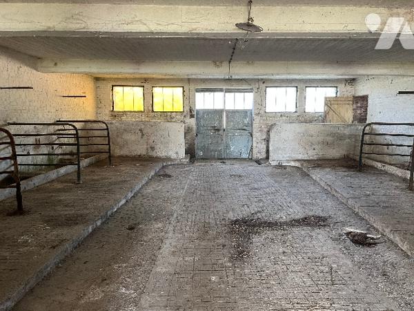 Ancien corps de ferme avec dépendances et terrain
