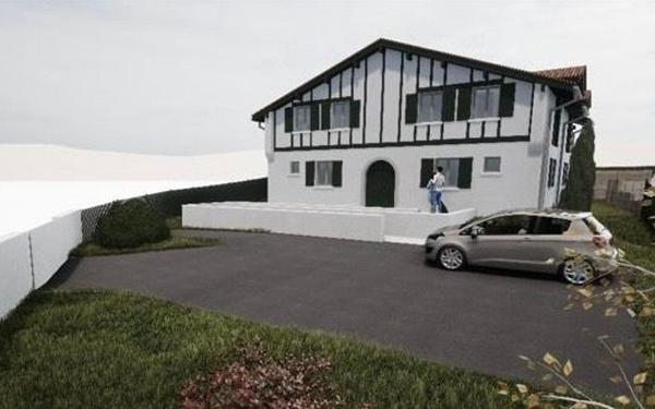 Terrain à vendre    Villefranque