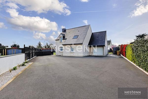 Maison contemporaine 5 chambres, 830m²  de terrain sans vis à vis en impasse au calme!