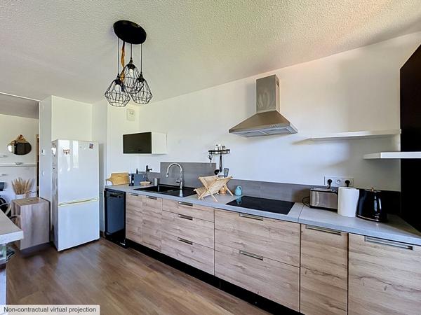Appartement 3 pièces meublé de 70 m² avec loggia à Aix-les-Bains