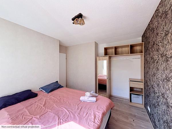 Appartement 3 pièces meublé de 70 m² avec loggia à Aix-les-Bains