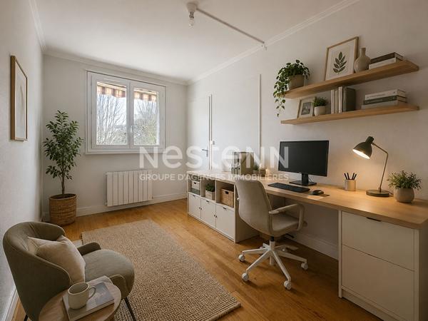 Appartement 4 pièces 3 chambres avec balcon et cave - Secteur MONTFERRAT