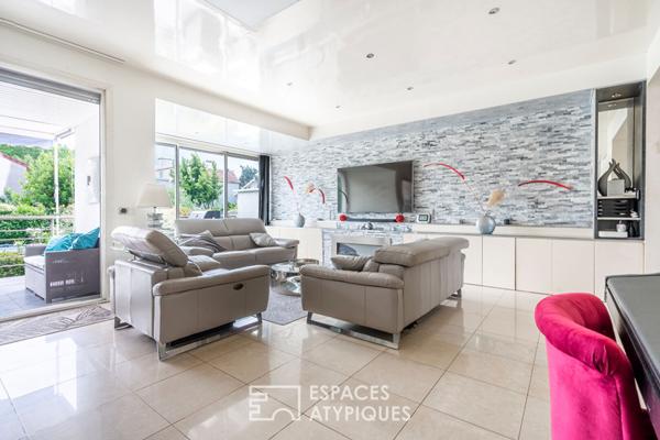 Maison d’architecte avec jardin et piscine