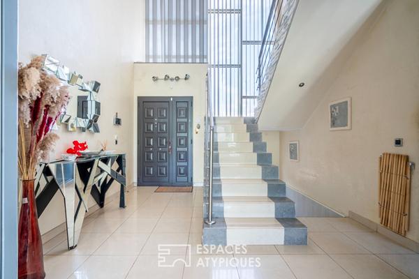 Maison d’architecte avec jardin et piscine