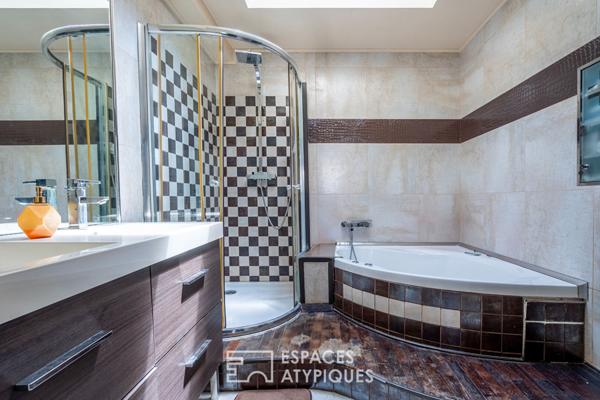 Maison d’architecte avec jardin et piscine