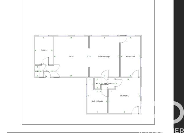 Appartement à vendre 4 pièces 92,41 m² Metz