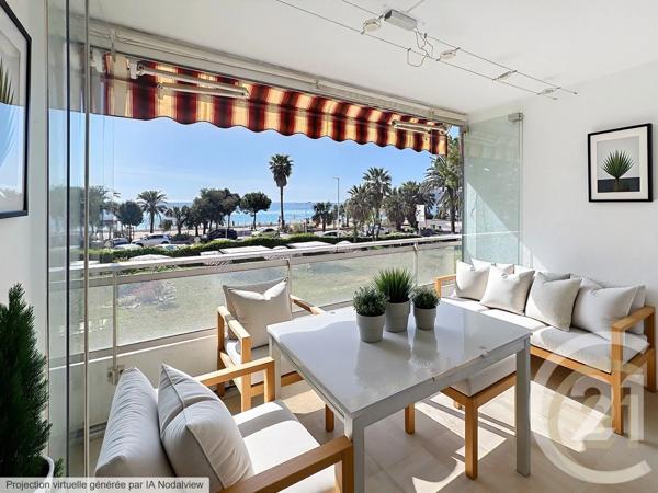 Appartement F2 à vendre  2 pièces - 45,89 m 2   THEOULE SUR MER  - 06