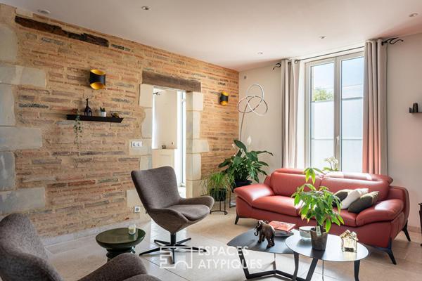 Maison de charme au cachet authentique, rénovée avec élégance