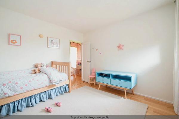 Coup de cœur – Élégant appartement familial lumineux de 76 m² aux prestations soignées