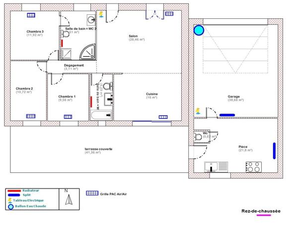 CHARMANTE VILLA PLAIN PIED AVEC SUITE PARENTALE