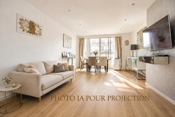 Appartement Saint Ouen Sur Seine 4 pièce(s) 99 m2