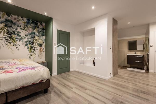 Maison Miserey, 162m², 4ch + 1, rénovée BBC, piscine