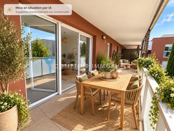 Appartement 3 pièce(s) 2 chambre(s) 62.75 m²