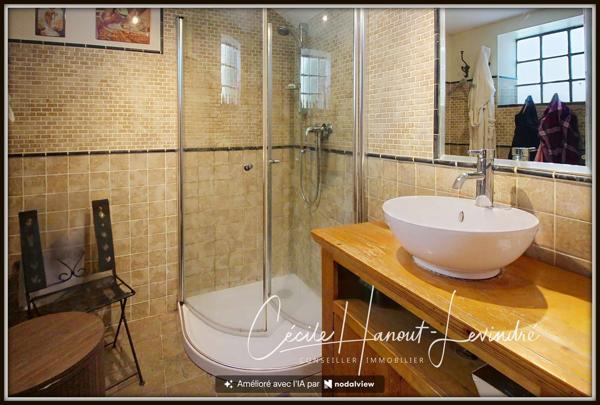 PONTORSON CENTRE. Maison Pierre 265 m². 6 Chbres. Vue Mont-Saint-Michel (possibilité locatif)