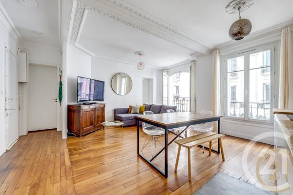 Appartement F2 à vendre  2 pièces - 49,85 m2 PARIS - 75017