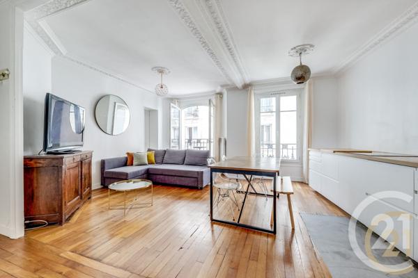 Appartement F2 à vendre  2 pièces - 49,85 m2 PARIS - 75017