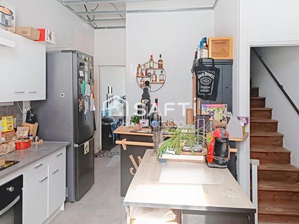 Maison de ville avec jardinet