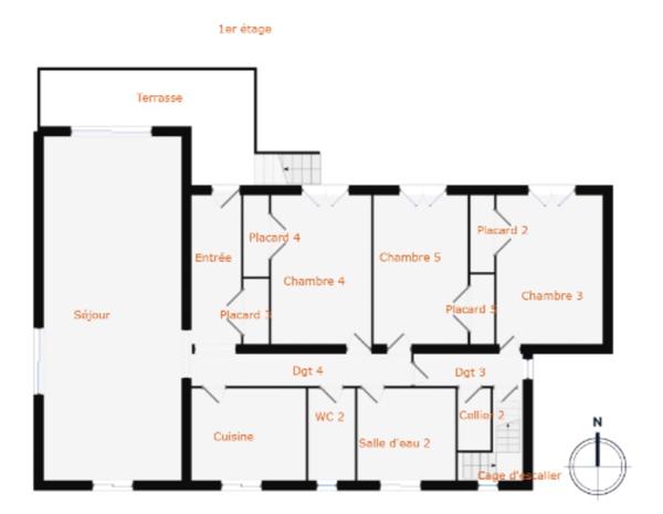 Maison 7 pièces - 190 m² Exclusivité efficity