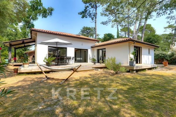 Capbreton | 400 m du golf d’Hossegor – Villa coup de cœur sur 925 m² sans vis-à-vis