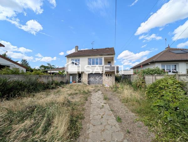 MAISON INDIVIDUELLE SUR SOUS-SOL/GARAGE ET JARDIN