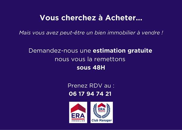 Maison 3 pièces vendu louée