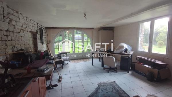 Ancien moulin en pleine nature aux portes de la Suisse Normande