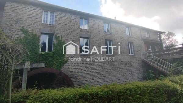 Ancien moulin en pleine nature aux portes de la Suisse Normande