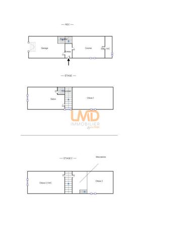 Maison de ville avec garage - bon potentiel locatif