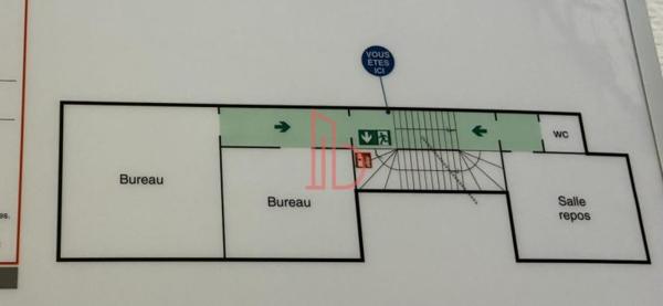 Bureau de 77 m² à louer à Bordeaux Triangle D'or
