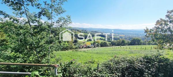 Maison plain pied 3 chambres avec vue panoramique