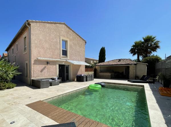 ISTRES - Magnifique VILLA T6 - 200m² - avec Piscine et Prestations Haut de Gamme