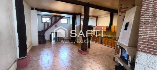 Une maison de caractère aux beaux volumes à Buzançais