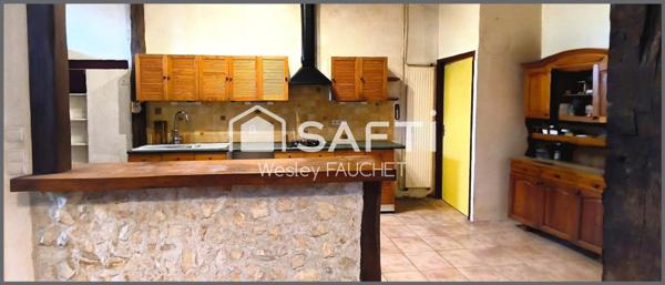 Une maison de caractère aux beaux volumes à Buzançais