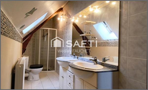 Une maison de caractère aux beaux volumes à Buzançais